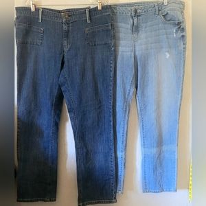 Lee and simply Vera jeans